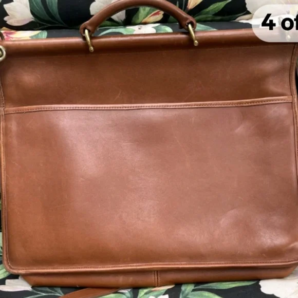 Vintage Coach│Brown BriefcaseHandbag│Doctor Bag